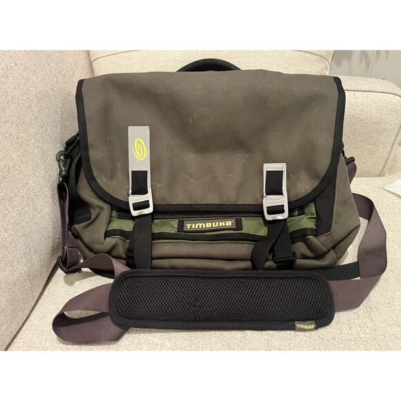 Timbuk2 Messenger Bag - Olive Green - Used, Good Condition - Picture 1 of 4